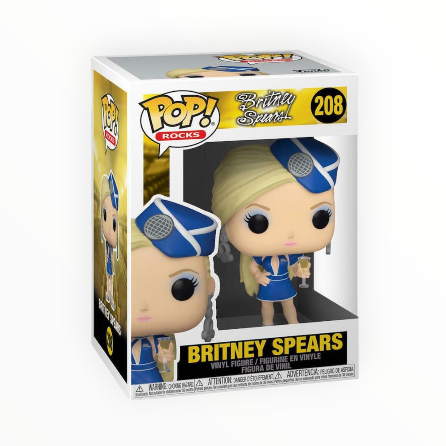 Funko Pop! - Britney Spears Azafata, Britney Spears, Modelo 208