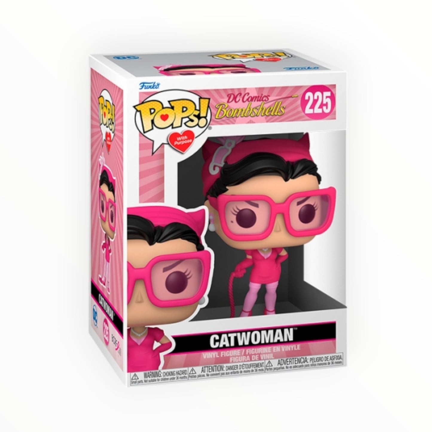 Funko Pop! - Gatubela Bombshell, Dc Lucha Contra El Cáncer, Modelo 225