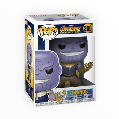 Funko Pop! - Thanos Con Guantelete, Infinity War, Modelo 289