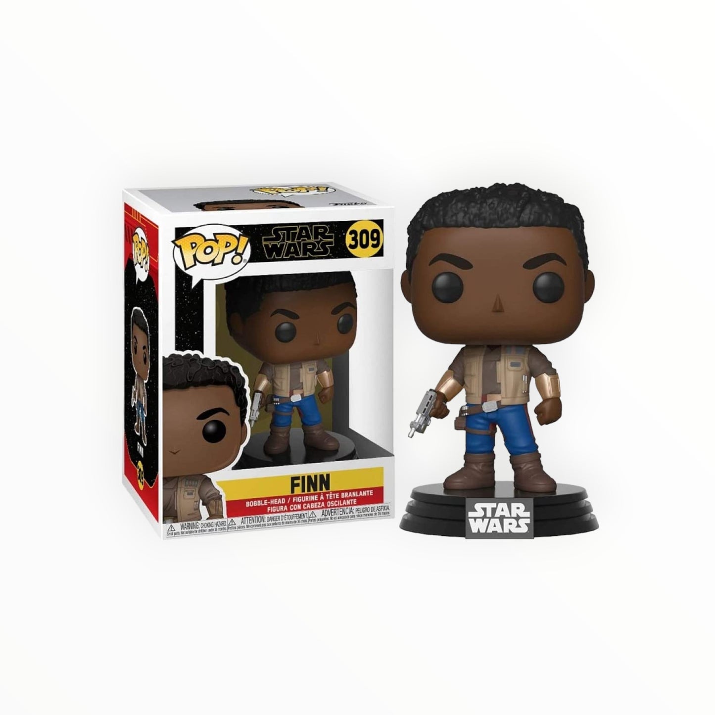 Funko Pop! - Finn, Star Wars, Modelo 309