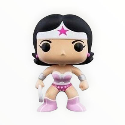 Funko Pop! - Mujer Maravilla Rosa, Lucha Contra El Cáncer, Modelo 350