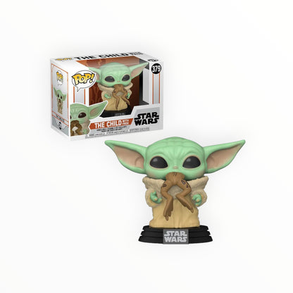 Funko Pop! - Baby Yoda Con Rana, El Mandaloriano, Modelo 379