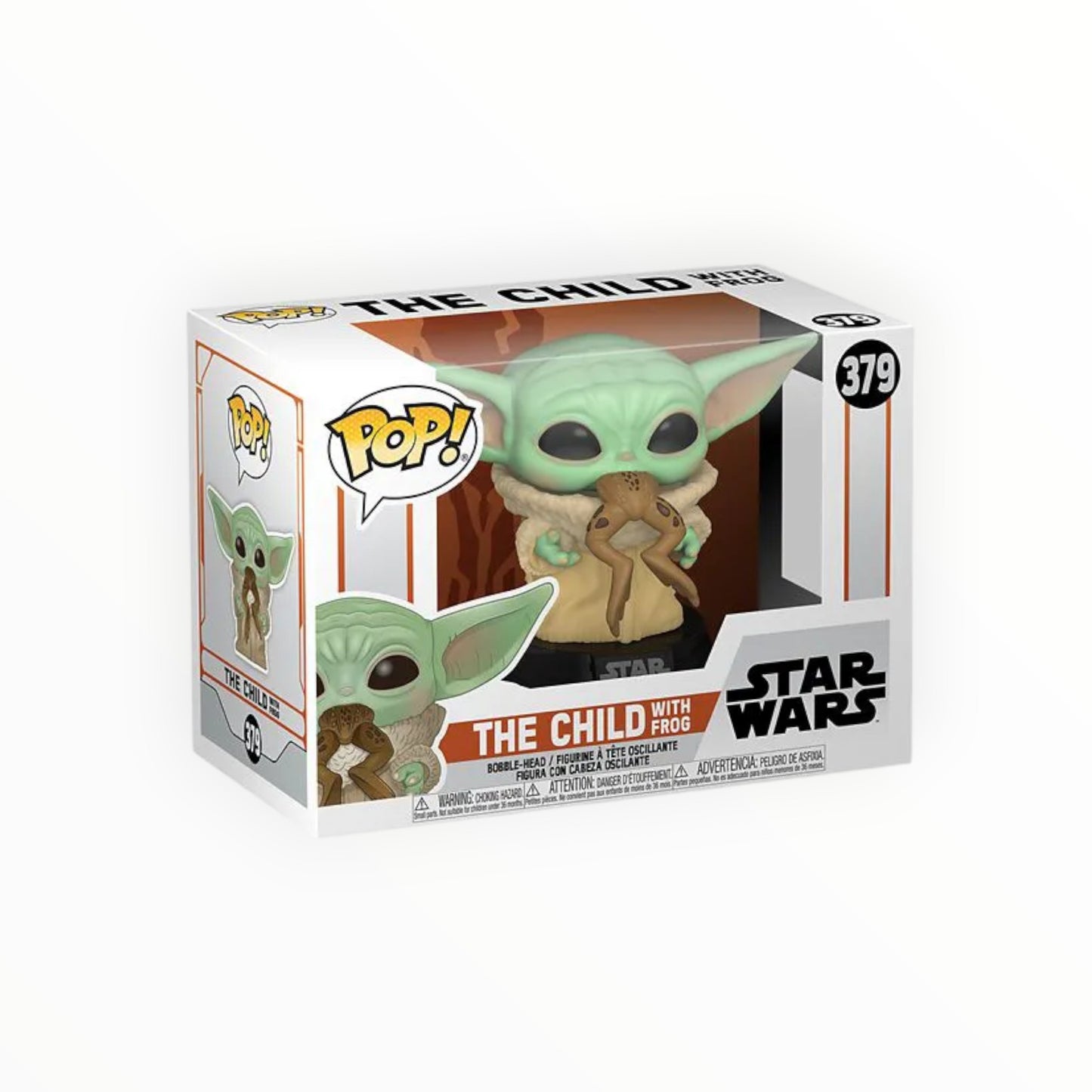 Funko Pop! - Baby Yoda Con Rana, El Mandaloriano, Modelo 379