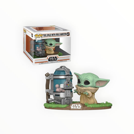 Funko Pop! - Baby Yoda Con Capsula, El Mandaloriano, Modelo 407