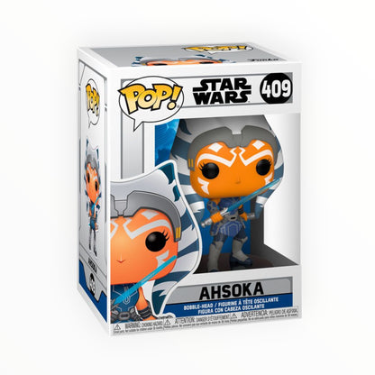 Funko Pop! - Ahsoka, Clone Wars, Modelo 409