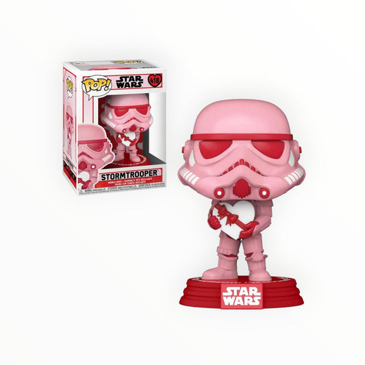 Funko Pop! - Stormtrooper San Valentin, Star Wars, Modelo 418