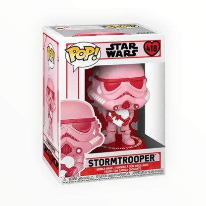 Funko Pop! - Stormtrooper San Valentin, Star Wars, Modelo 418