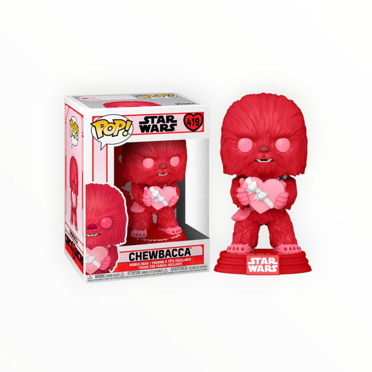 Funko Pop! - Chewbacca San Valentin, Star Wars, Modelo 419