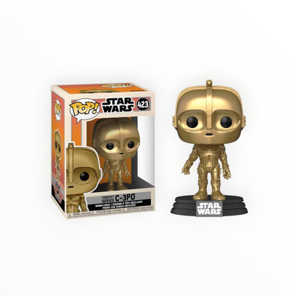 Funko Pop! - C-3PO Concepto, Star Wars, Modelo 423