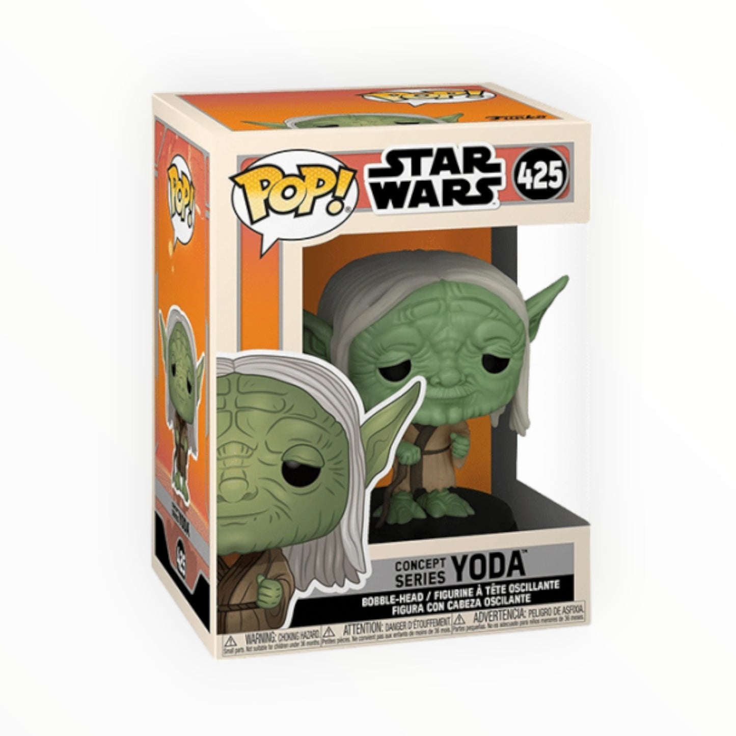 Funko Pop! - Yoda Concepto, Star Wars, Modelo 425