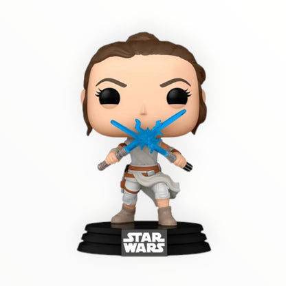 Funko Pop! - Rey Con 2 Sables, Star Wars, Modelo 434