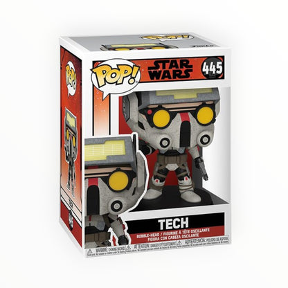 Funko Pop! - Tech, Star Wars Bad Batch, Modelo 445