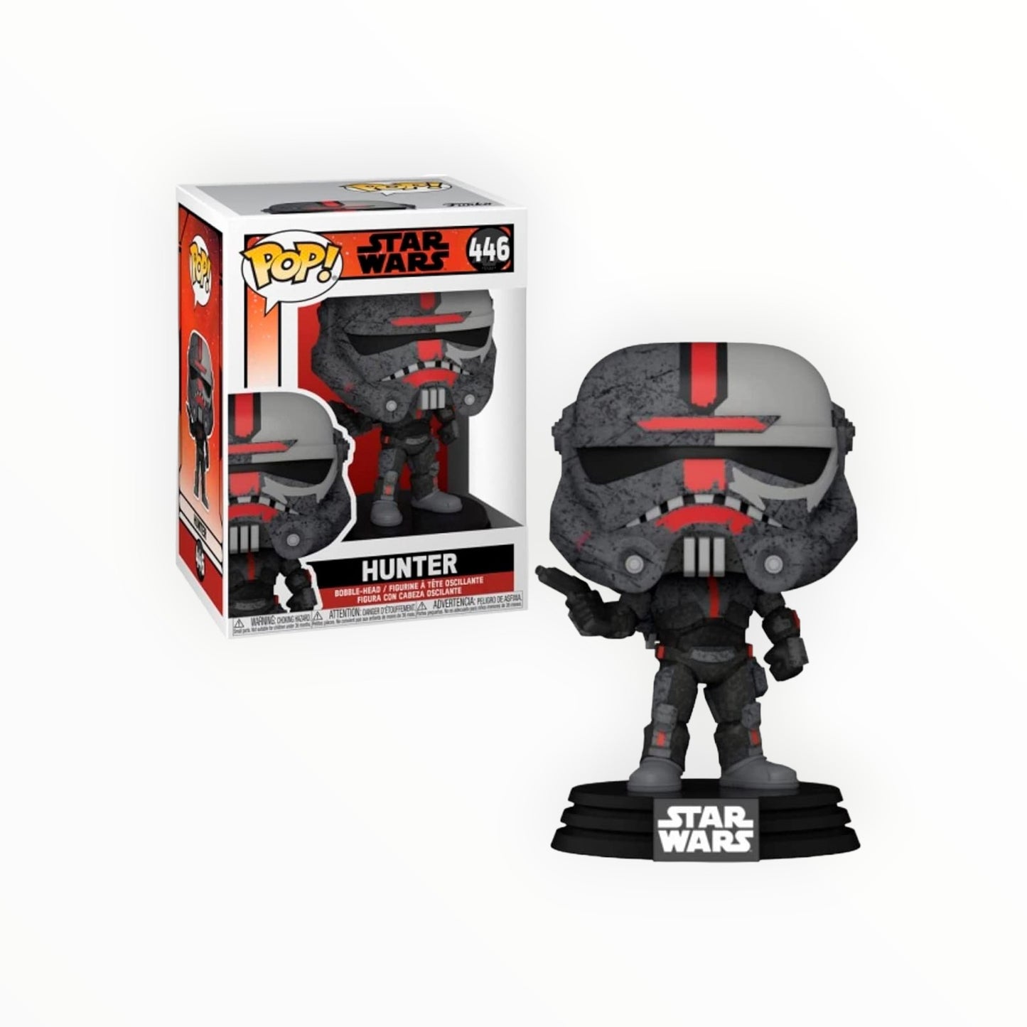 Funko Pop! - Hunter, Star Wars, Modelo 446