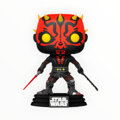 Funko Pop! - Darth Maul Con Sables Exclusivo, Star Wars, Modelo 450