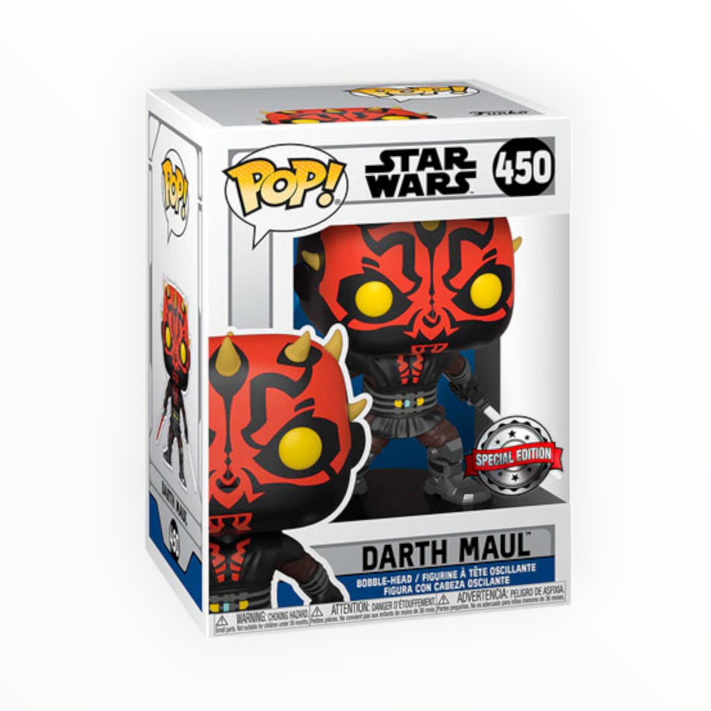 Funko Pop! - Darth Maul Con Sables Exclusivo, Star Wars, Modelo 450