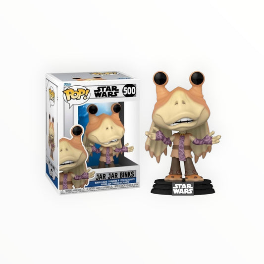 Funko Pop! - Jar Jar Binks, The Clone Wars, Modelo 500