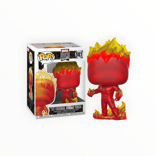 Funko Pop! - Antorcha Humana 1° Aparición, Pop Marvel, Modelo 501