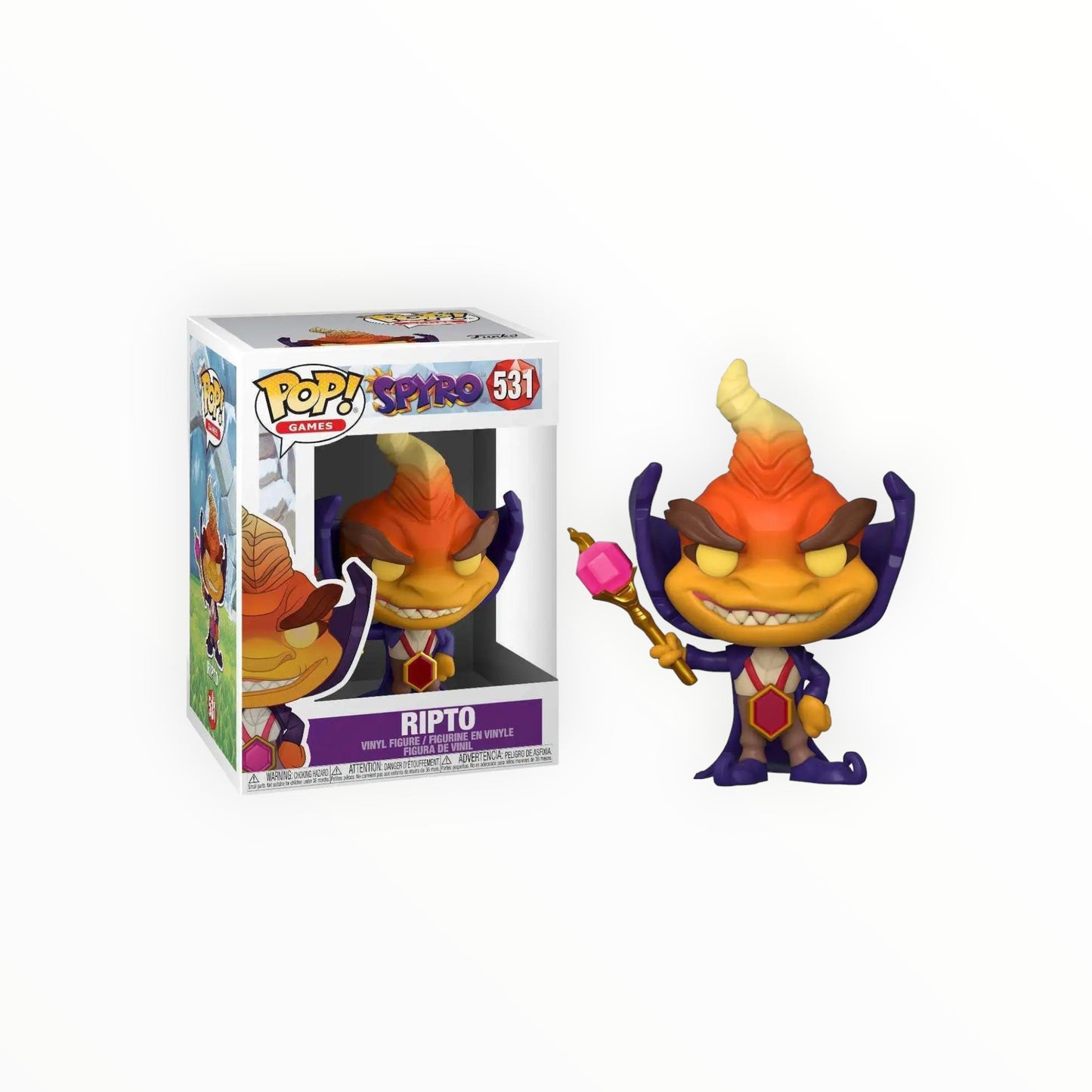 Funko Pop! - Ripto, Spyro, Modelo 531