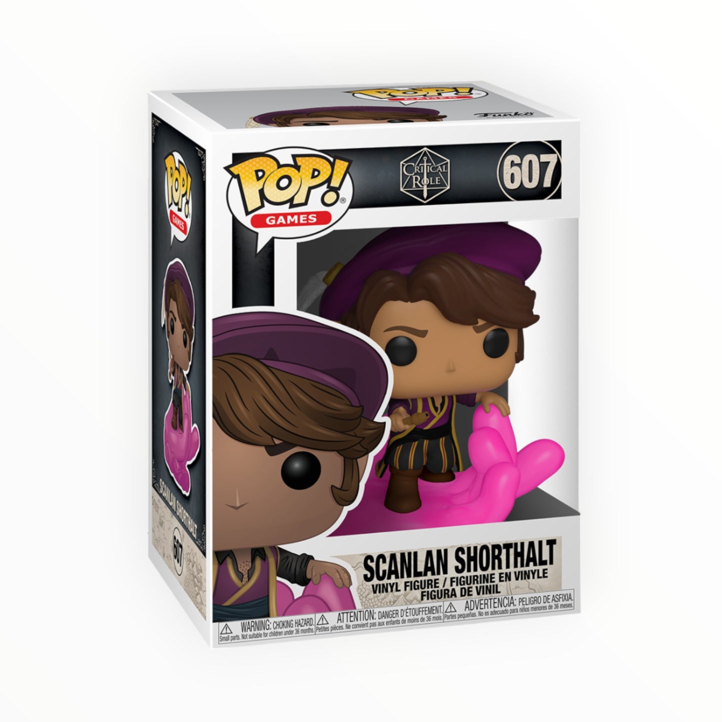 Funko Pop! - Scanlan Shorthalt, Vox Machina, Modelo 607