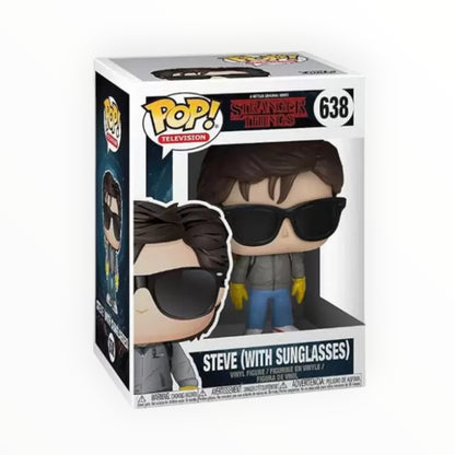 Funko Pop! - Steve Con Gafas De Sol, Stranger Things, Modelo 638