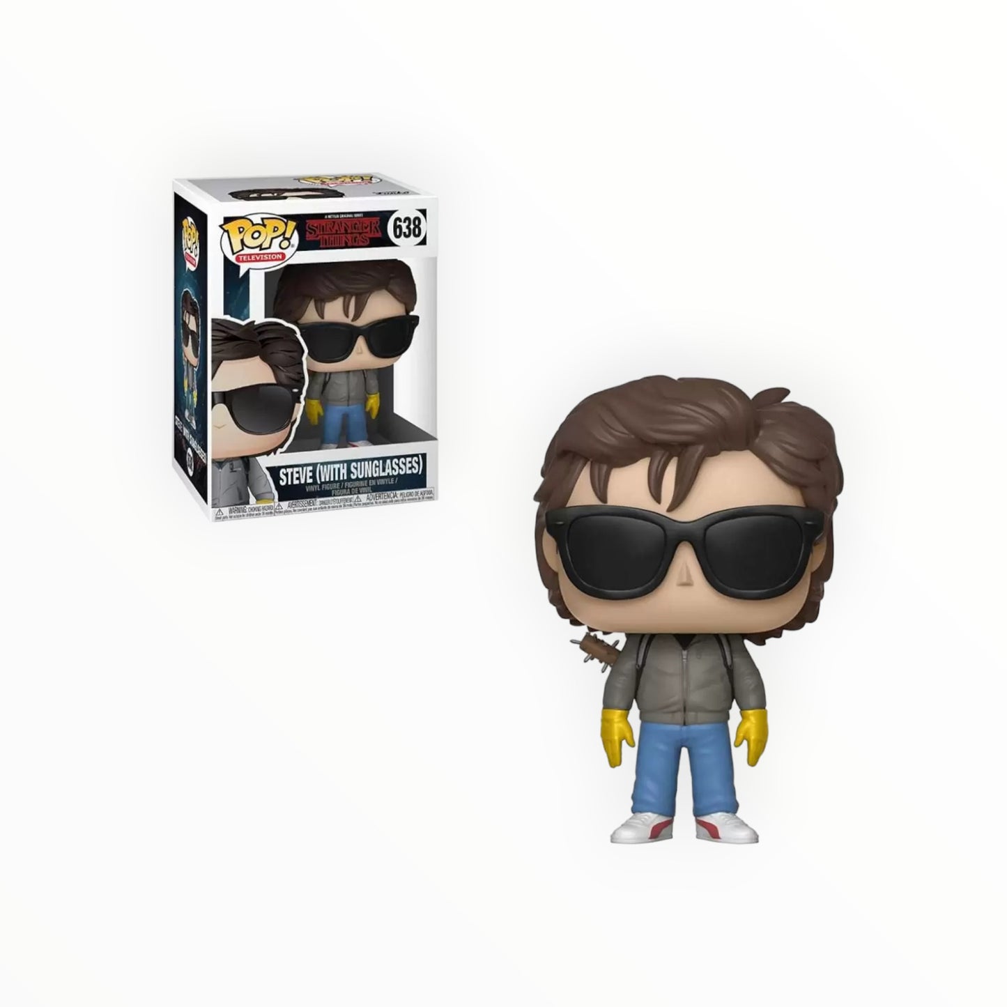 Funko Pop! - Steve Con Gafas De Sol, Stranger Things, Modelo 638