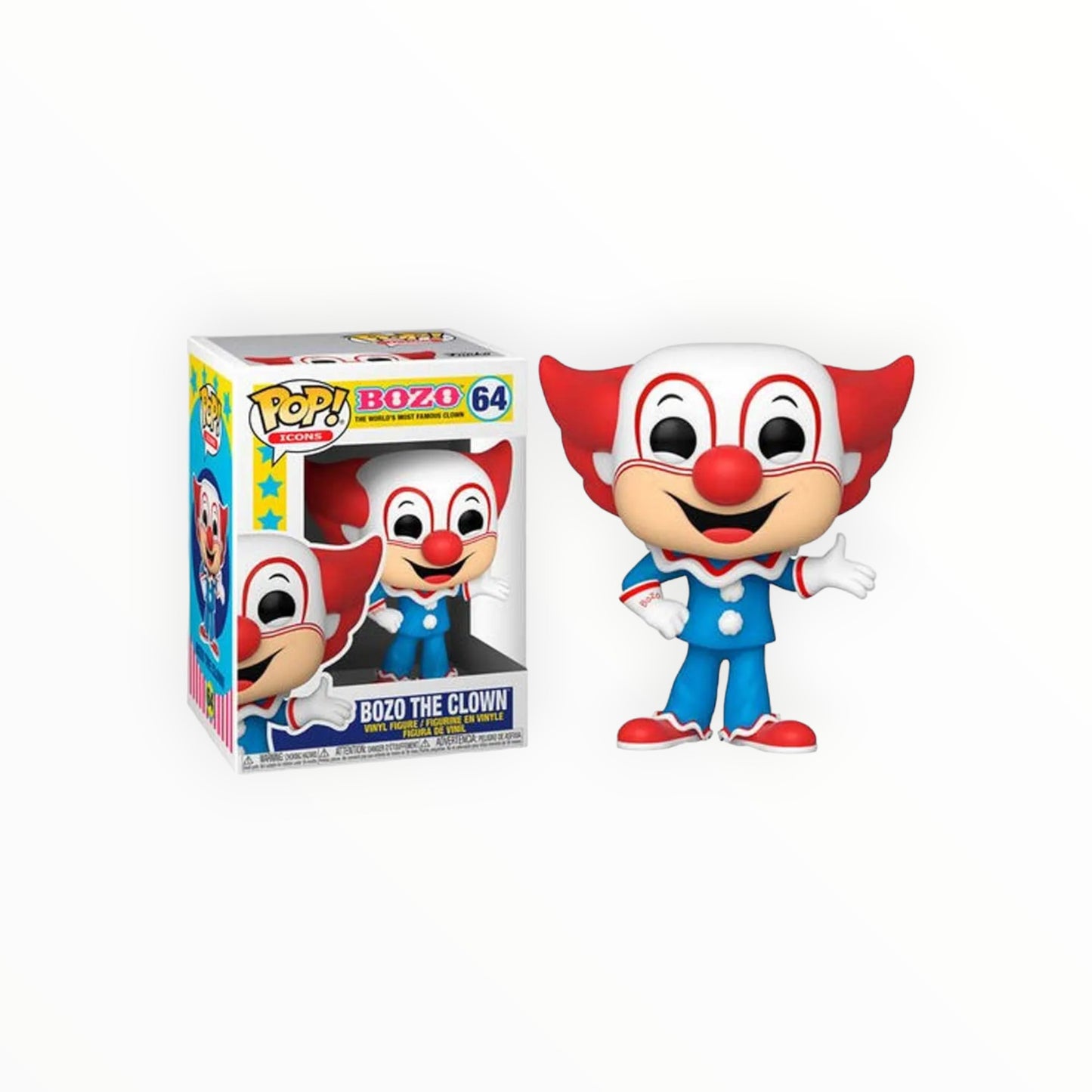 Funko Pop! - El Payaso Bozo, Bozo, Modelo 64