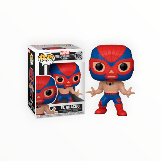 Funko Pop! - Spiderman El Aracno, Lucha Libre, Modelo 706