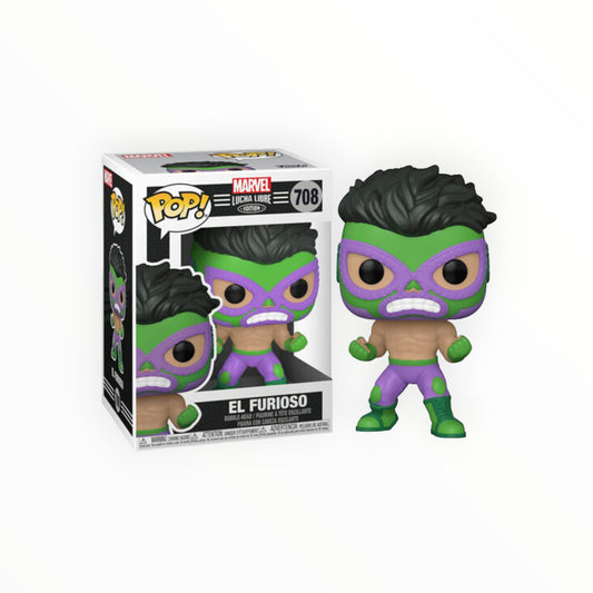 Funko Pop! - Hulk El Furioso, Lucha Libre, Modelo 708