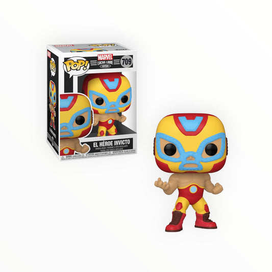 Funko Pop! - Iron Man El Héroe Invicto, Lucha Libre, Modelo 709