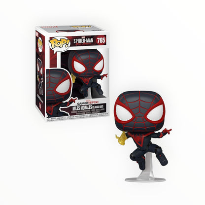 Funko Pop! - Miles Morales Traje Clásico, Spiderman Miles Morales, Modelo 765