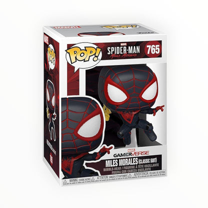 Funko Pop! - Miles Morales Traje Clásico, Spiderman Miles Morales, Modelo 765