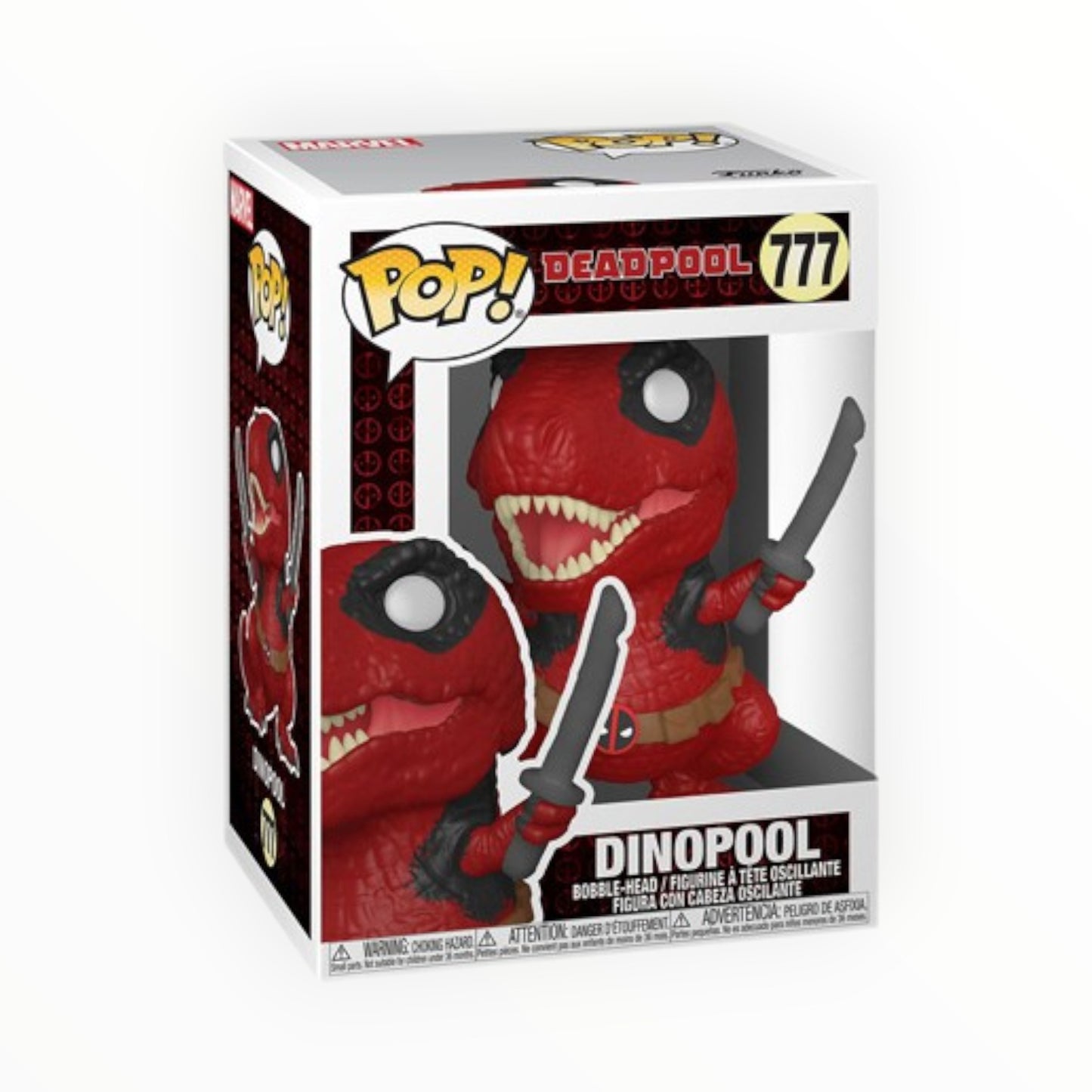 Funko Pop! - Dinopool, Deadpool 30 Aniversario, Modelo 777