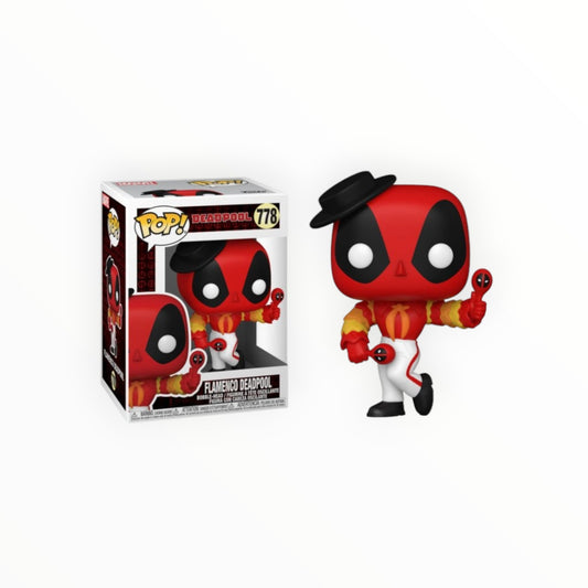 Funko Pop! - Deadpool Flamenco, Deadpool 30 Aniversario, Modelo 778