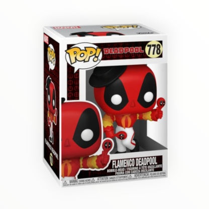 Funko Pop! - Deadpool Flamenco, Deadpool 30 Aniversario, Modelo 778