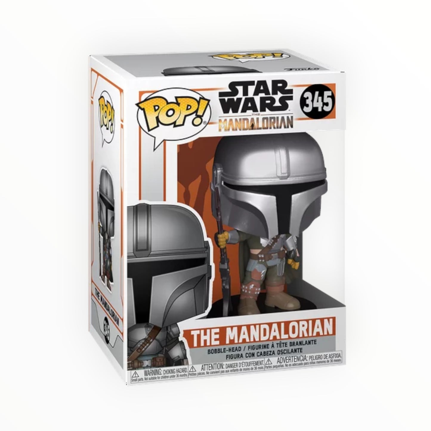 Funko Pop! - El Mandaloriano, Star Wars, Modelo 345