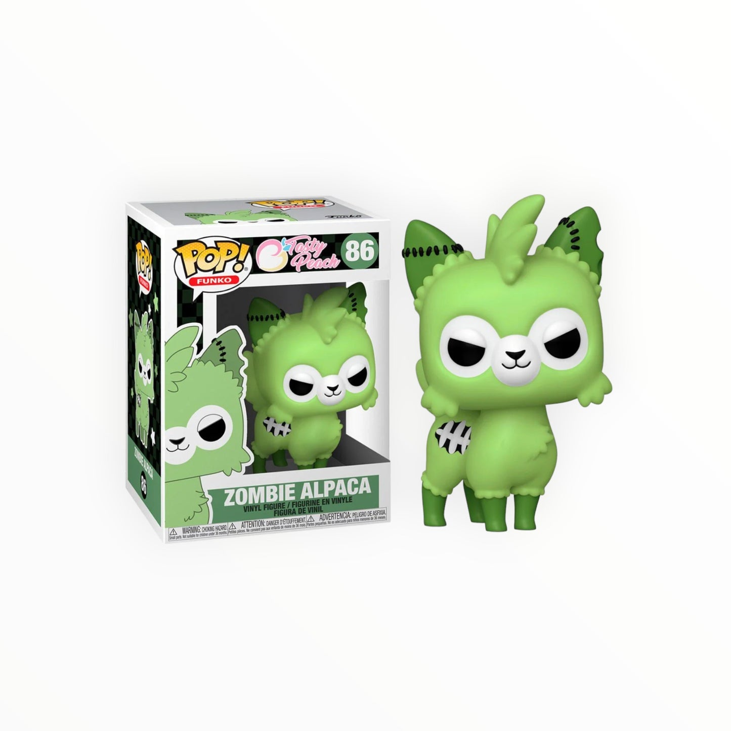 Funko Pop! - Alpaca Zombie, Tasty Peach, Modelo 86