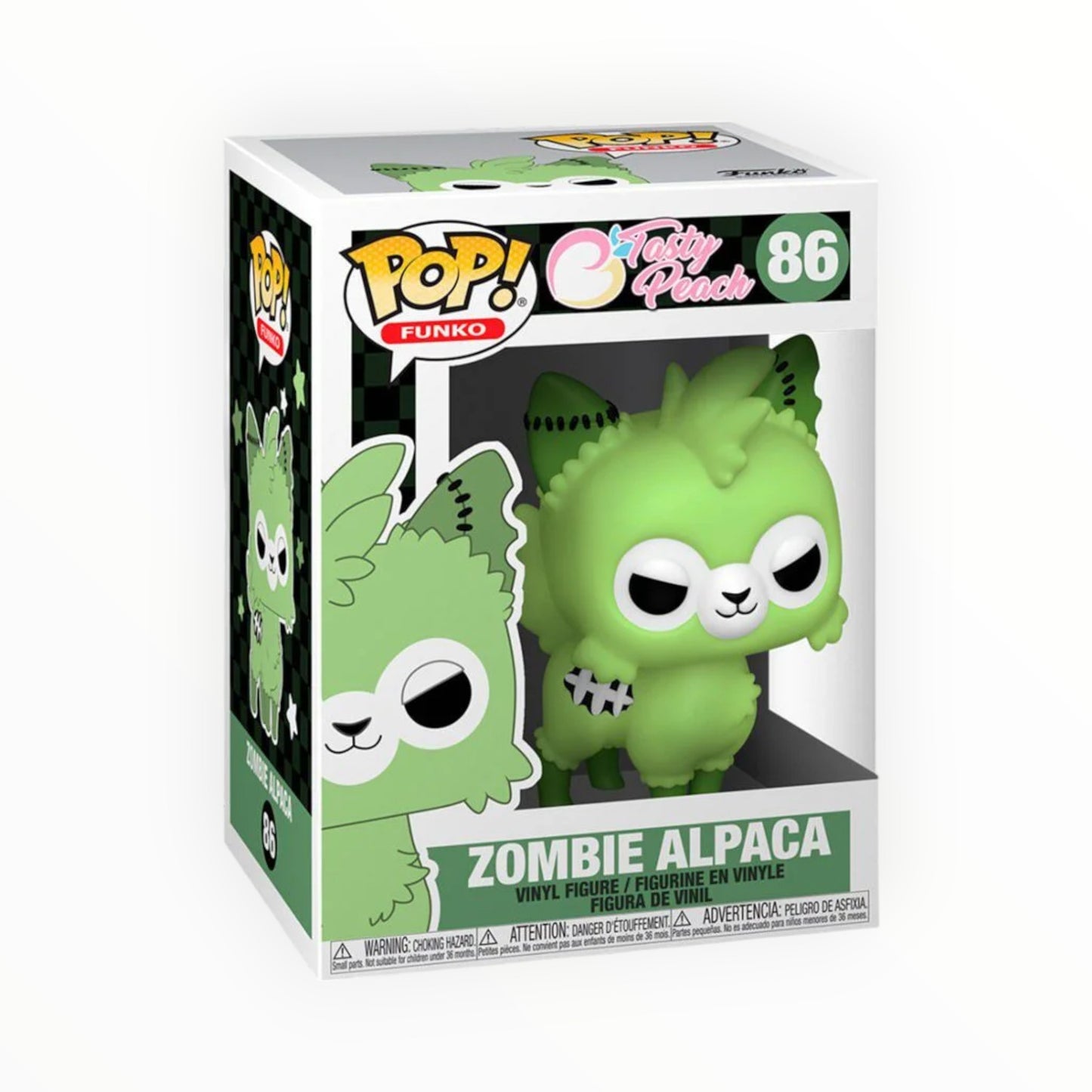 Funko Pop! - Alpaca Zombie, Tasty Peach, Modelo 86