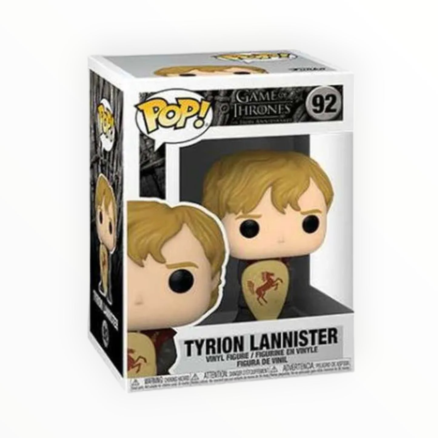 Funko Pop! - Tyrion Con Escudo, Game of Thrones, Modelo 92