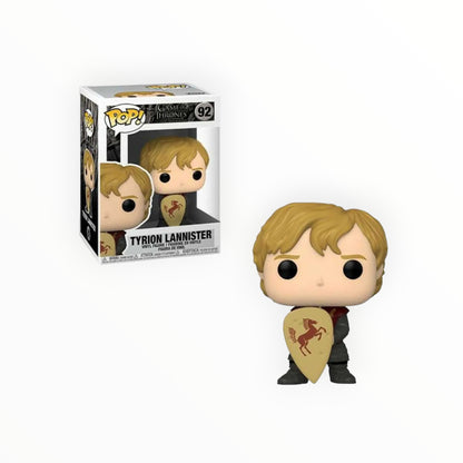 Funko Pop! - Tyrion Con Escudo, Game of Thrones, Modelo 92