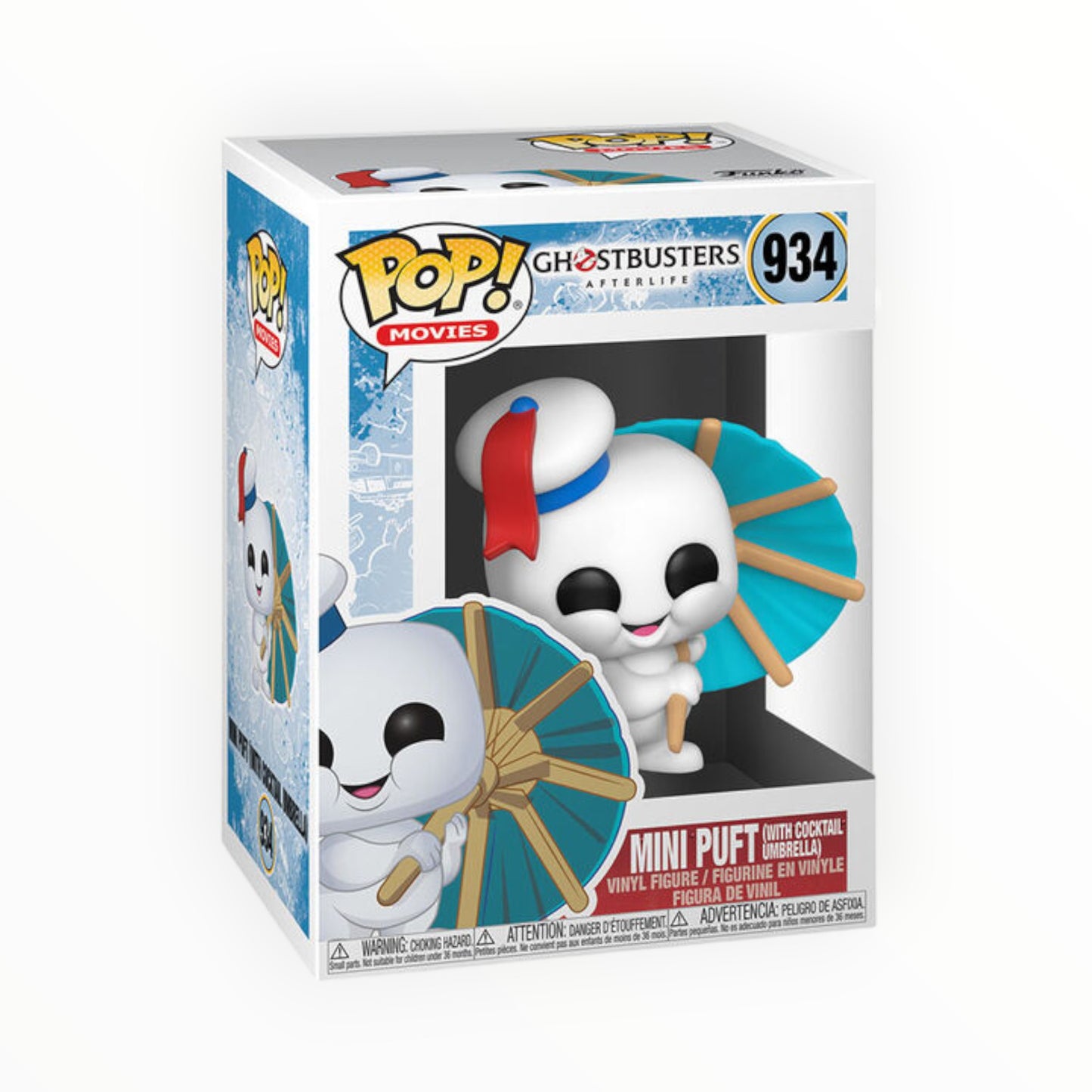 Funko Pop! - Mini Puft Con Sombrilla, Ghostbusters, Modelo 934