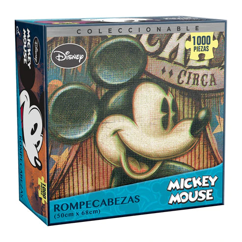 Rompecabezas Mickey Mouse, Coleccionable, 1000 piezas