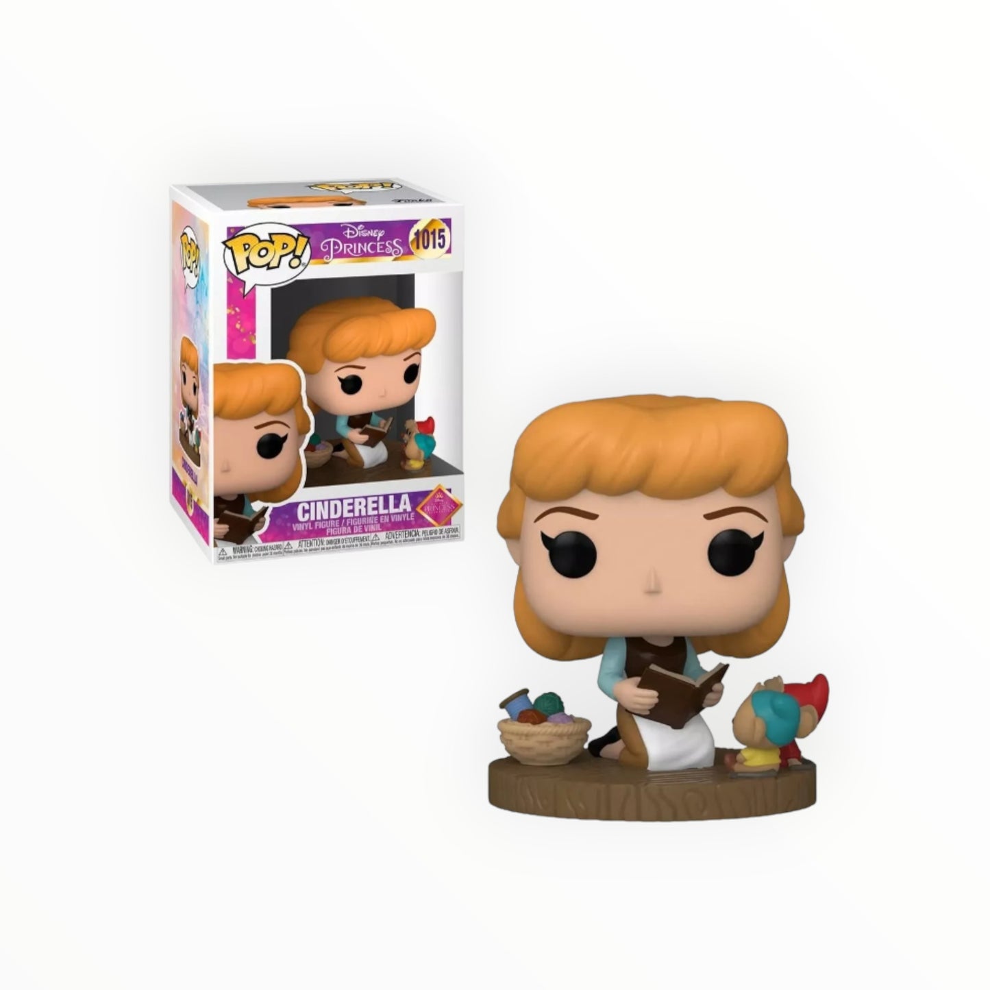 Funko Pop! - Cenicienta, Princesas Disney, Modelo 1015