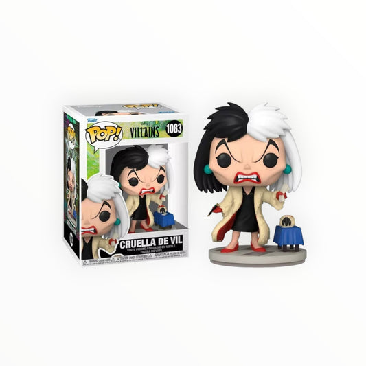 Funko Pop! - Cruella De Vil, Disney Villanos, Modelo 1083