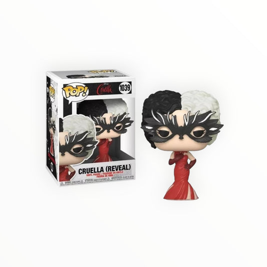 Funko Pop! - Cruella Revelacion, Disney Cruella, modelo 1039