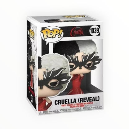 Funko Pop! - Cruella Revelacion, Disney Cruella, modelo 1039