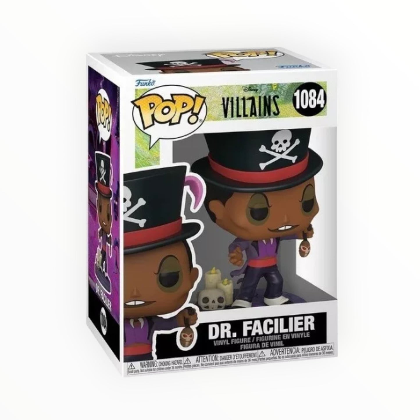 Funko Pop! - Dr Facilier, Disney Villanos, modelo 1084