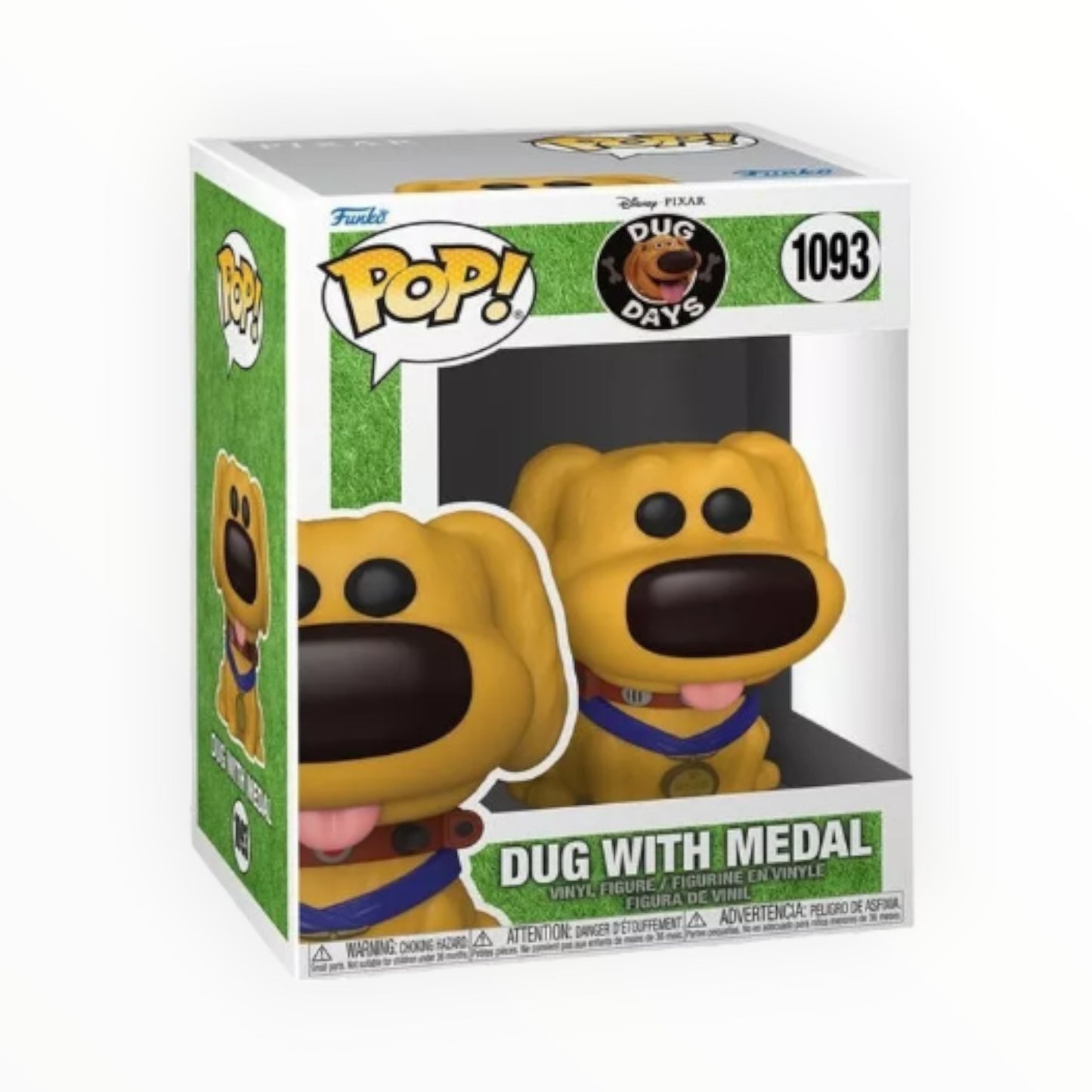 Funko Pop! - Dug Con Medalla, Dug Days, Modelo 1093