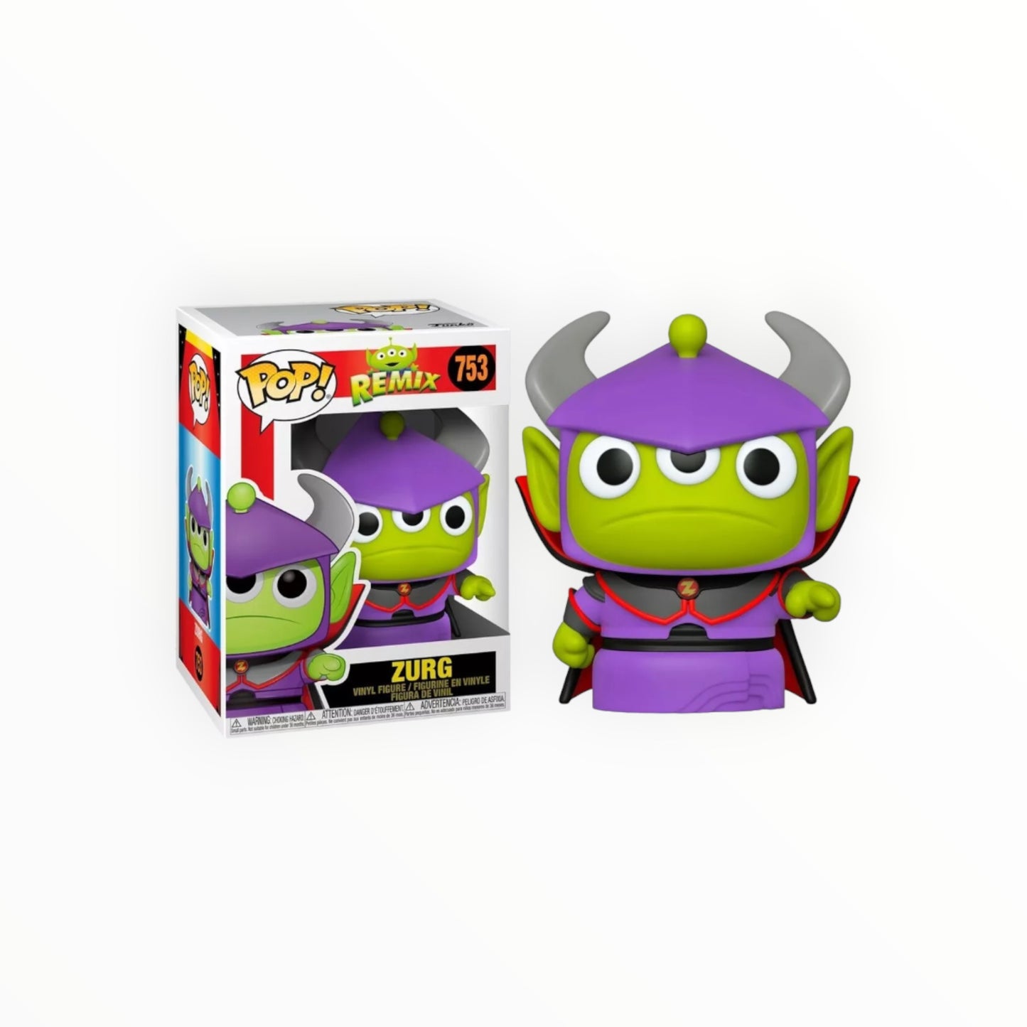 Funko Pop! - Zurg, Alien Remix, modelo 753