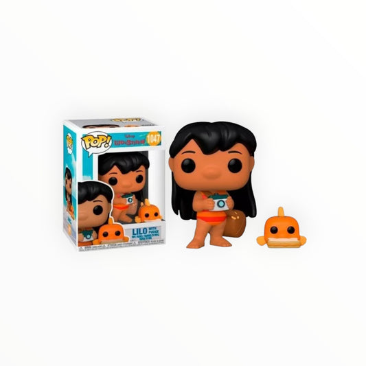 Funko Pop! - Lilo Con Pez, Disney, modelo 1047