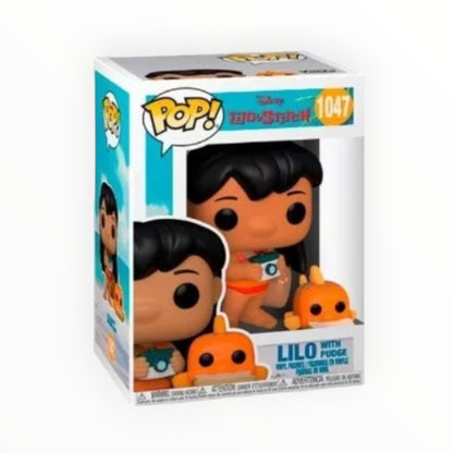 Funko Pop! - Lilo Con Pez, Disney, modelo 1047